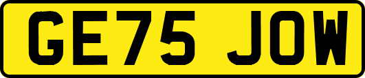 GE75JOW