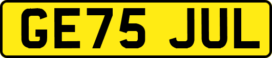 GE75JUL