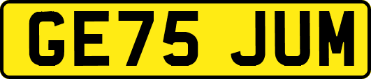 GE75JUM
