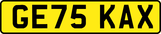 GE75KAX