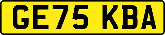 GE75KBA