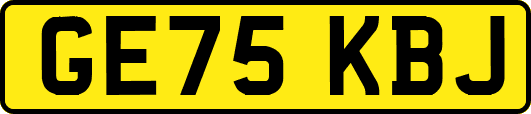 GE75KBJ