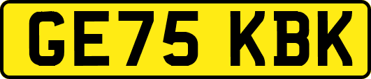 GE75KBK