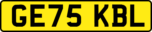 GE75KBL