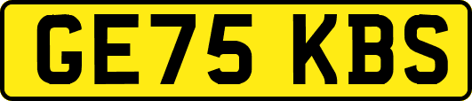 GE75KBS