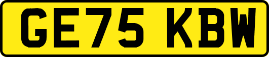 GE75KBW
