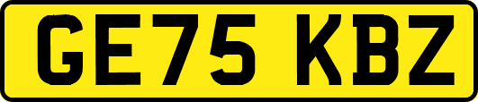 GE75KBZ