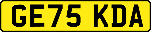 GE75KDA