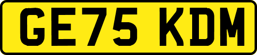 GE75KDM