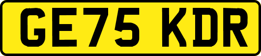 GE75KDR