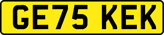 GE75KEK