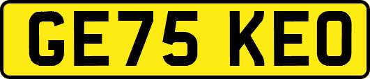 GE75KEO