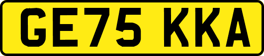 GE75KKA