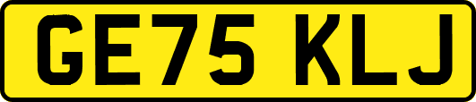 GE75KLJ