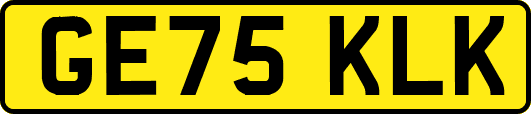 GE75KLK