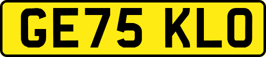 GE75KLO
