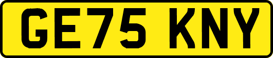 GE75KNY