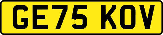 GE75KOV