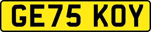 GE75KOY