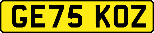 GE75KOZ