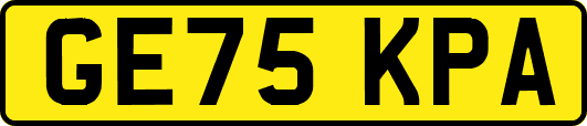 GE75KPA