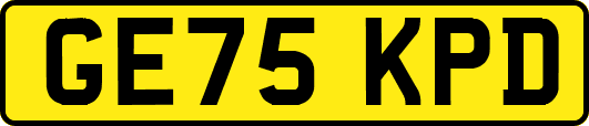 GE75KPD