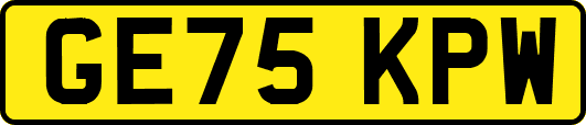 GE75KPW