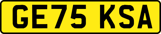 GE75KSA