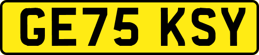 GE75KSY
