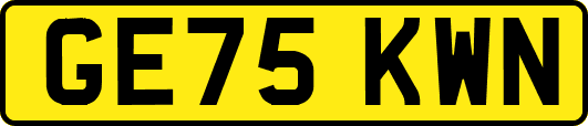 GE75KWN