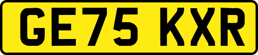 GE75KXR