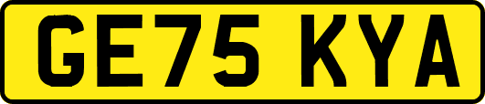 GE75KYA