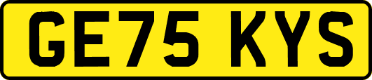 GE75KYS