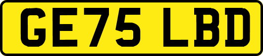 GE75LBD
