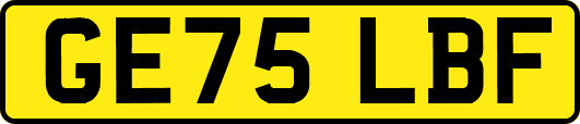 GE75LBF