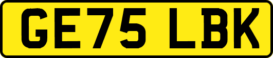 GE75LBK