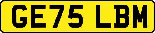 GE75LBM
