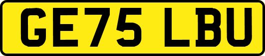 GE75LBU