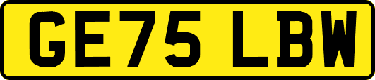 GE75LBW