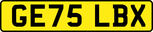 GE75LBX