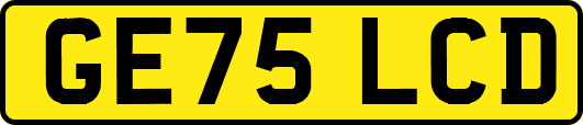 GE75LCD