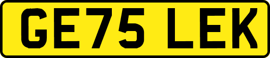 GE75LEK