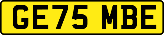 GE75MBE
