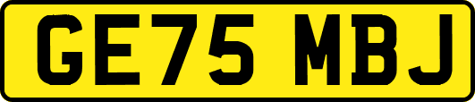GE75MBJ