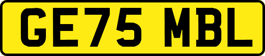 GE75MBL