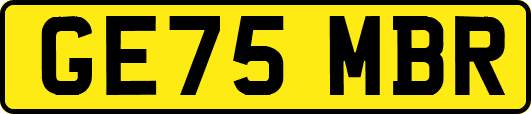 GE75MBR