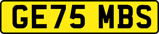 GE75MBS