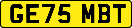 GE75MBT