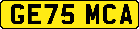 GE75MCA