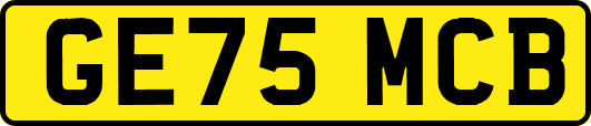 GE75MCB